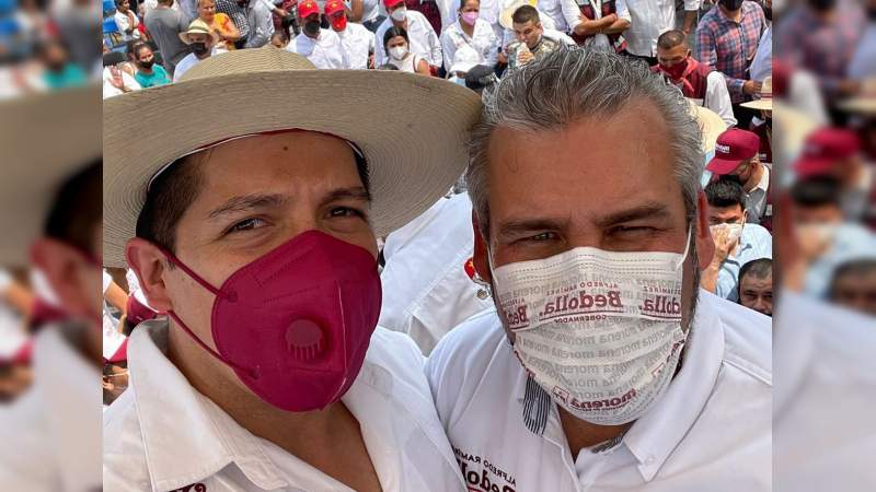 Encuestas de salida auguran triunfo de Bedolla en Michoacán: Misael García 