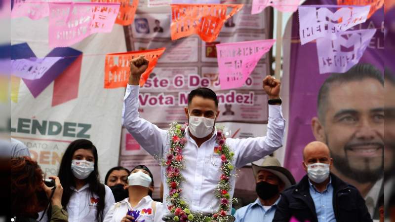 Manuel López Meléndez es el virtual presidente municipal de Panindícuaro: IEM 