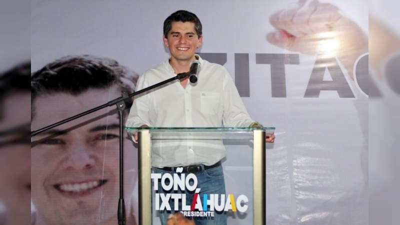 Toño Ixtláhuac, virtual presidente de Zitácuaro, Michoacán 