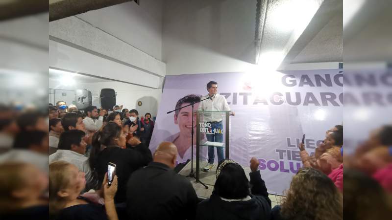 Toño Ixtláhuac, virtual presidente de Zitácuaro, Michoacán 