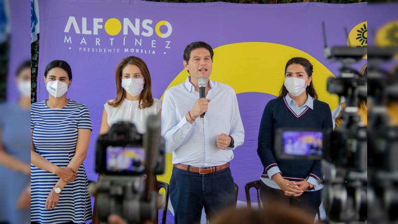 Alfonso Martínez hace un llamado a la unidad a favor de Morelia