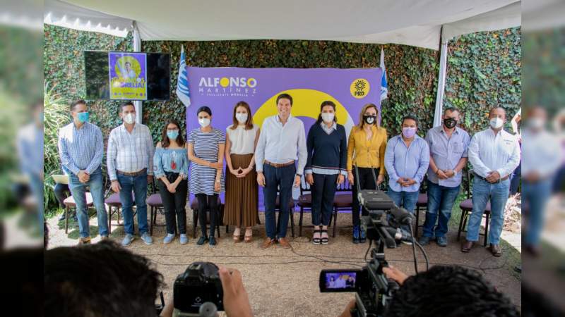Alfonso Martínez hace un llamado a la unidad a favor de Morelia