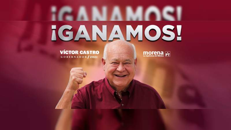 Candidato de Morena-PT es el virtual gobernador de BJS 