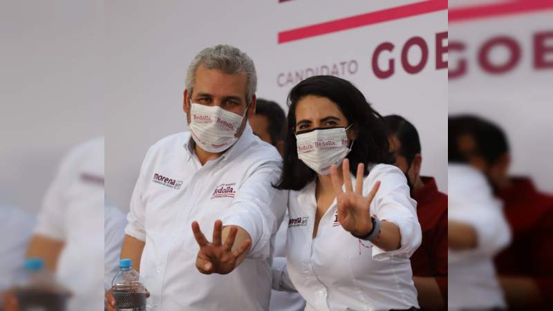 Michoacán se cansó del mal gobierno, Carlos Herrera debe respetar resultados: Giulianna Bugarini   