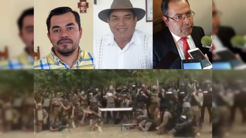 Virtuales Alcaldes de Aquila, Coahuayana e Hidalgo, bajo abierta amenaza del CJNG 