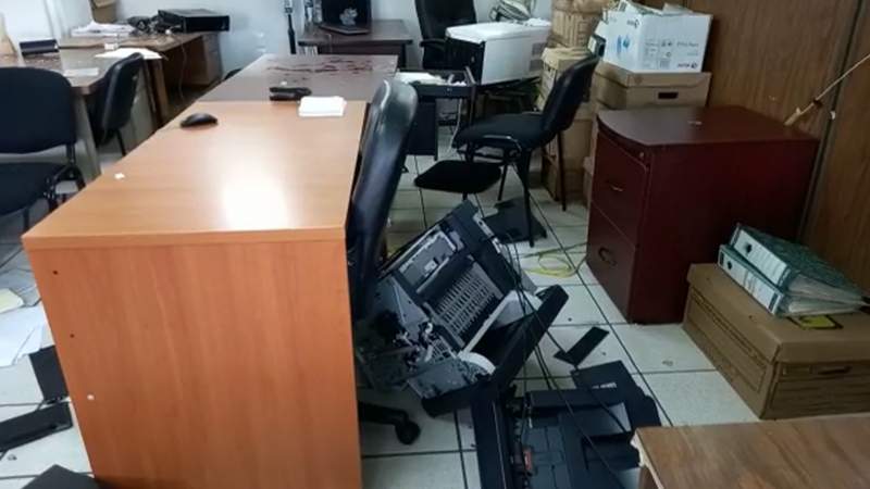 Tres empleados lesionados como resultado al ataque a las instalaciones del IMCED