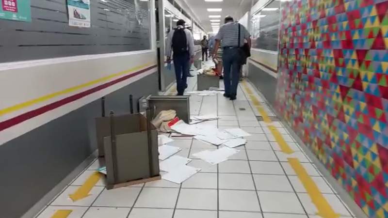 Tres empleados lesionados como resultado al ataque a las instalaciones del IMCED