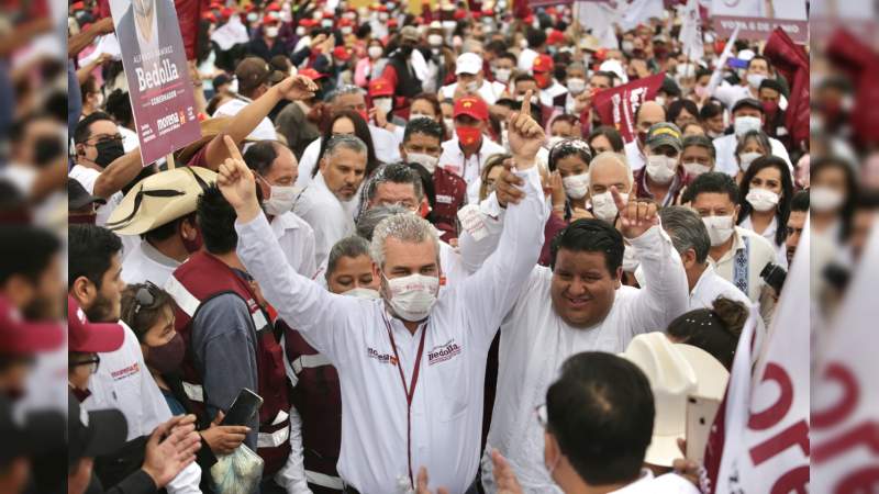 Bedolla amplía su ventaja en elección de gobernador con el conteo voto por voto 