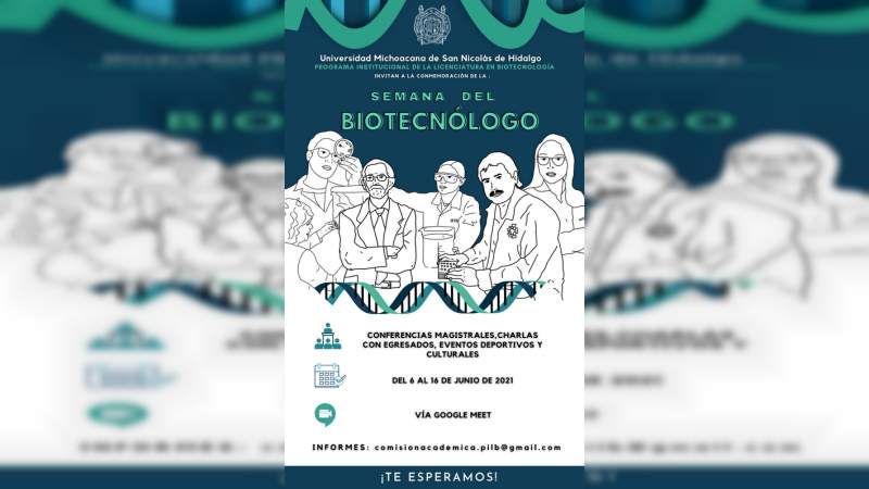 Realiza UMSNH semana de la biotecnología 
