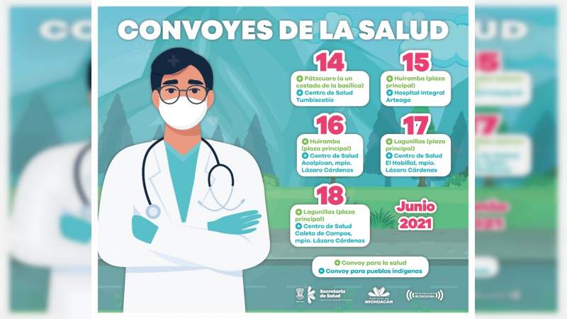 Desplegará SSM convoyes de la Salud y Pueblos Indígenas en 6 municipios 