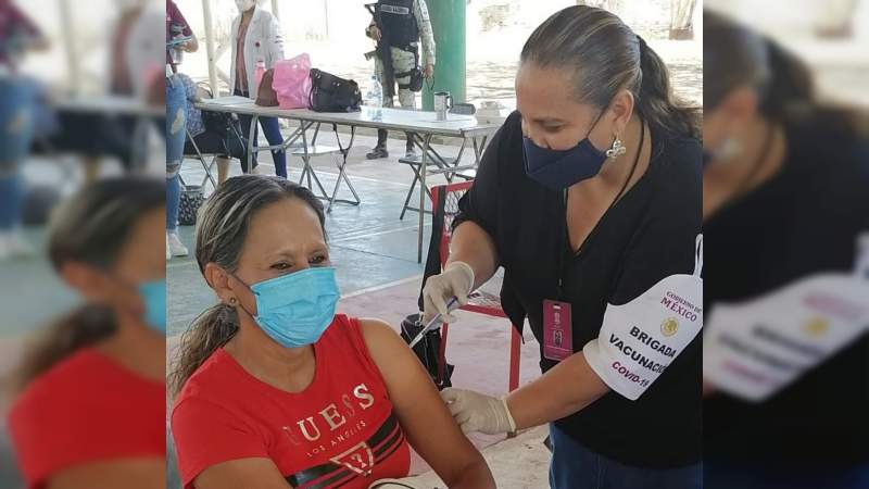 Este lunes arranca en Apatzingán vacunación contra el Covid-19 de adultos de 40 a 49 años 