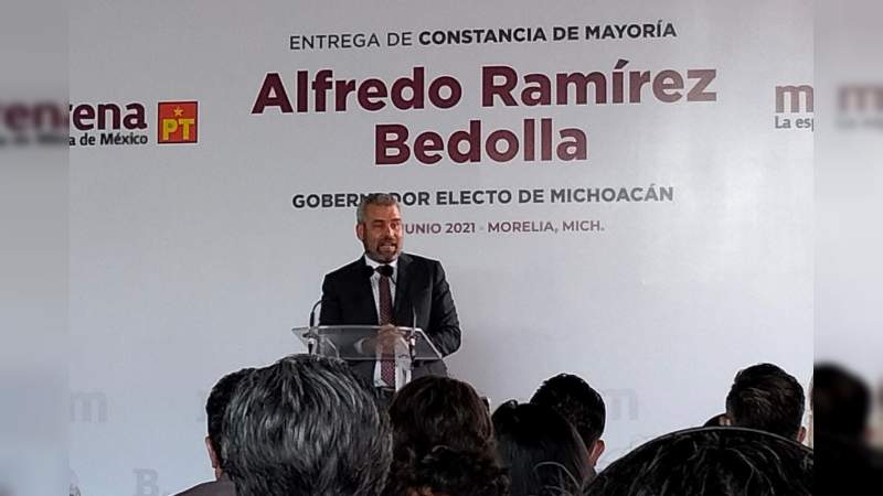 Hasta aquí llegó el pleito de Michoacán con el gobierno de la República: Alfredo Ramírez 