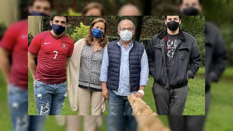 Revela Calderón que se recuperó exitosamente del Covid-19 