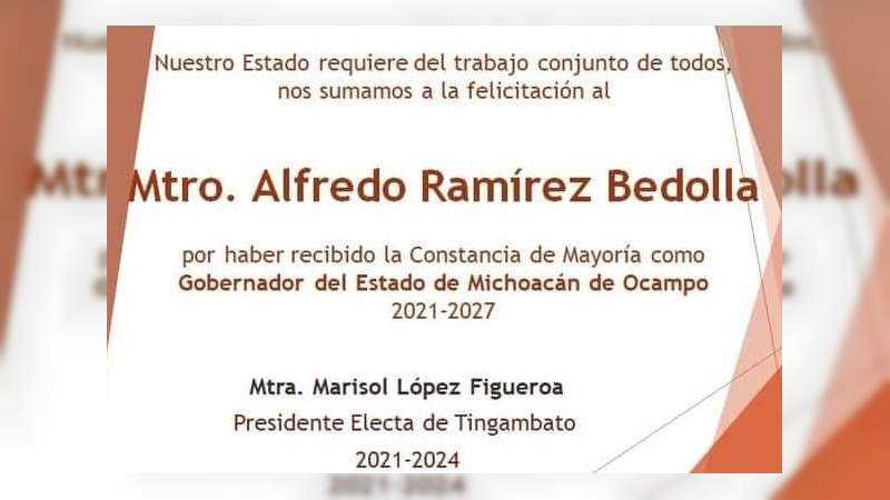Se comprometen presidentes municipales electos, trabajar en conjunto con Ramírez Bedolla 