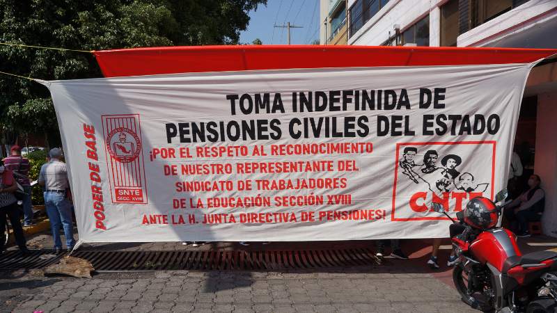 CNTE Marchará de Casa de Gobierno a Palacio de Gobierno, Morelia 