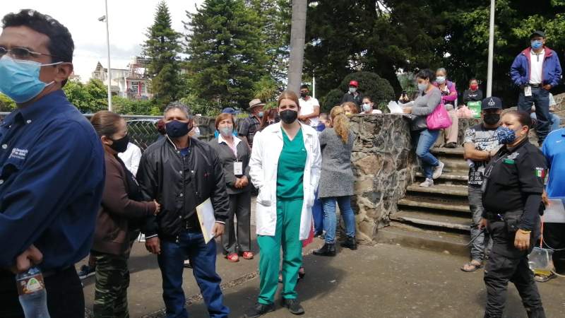 Se une Hospital General de Uruapan al Simulacro Nacional 2021