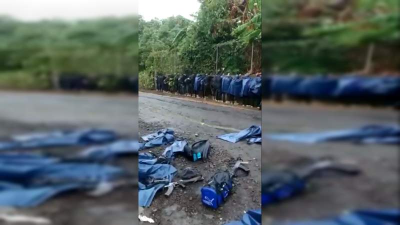 Habitantes de Tancítaro acusan liberación de una treintena de sicarios: Exigen saber su paradero 