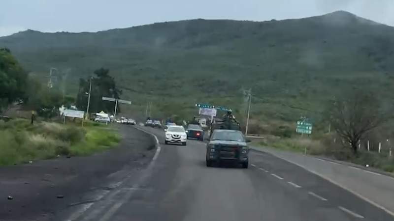 Se registra enfrentamiento en Tangancícuaro, Michoacán 