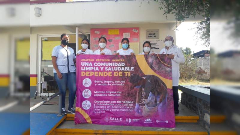 Secretaría de Salud mantiene acciones de prevención contra Covid-19 