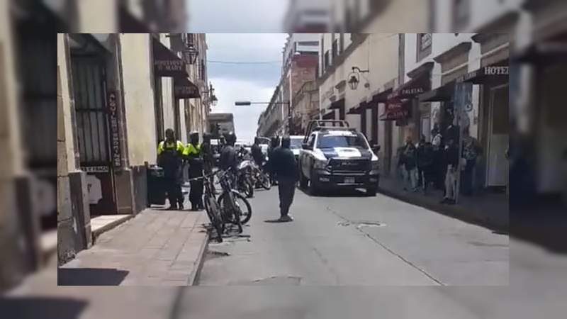 En pleno Centro Histórico de Morelia hombre es baleado para robarle su ...