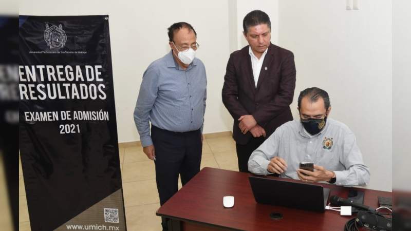 UMSNH concluye proceso de admisión 2021-2022