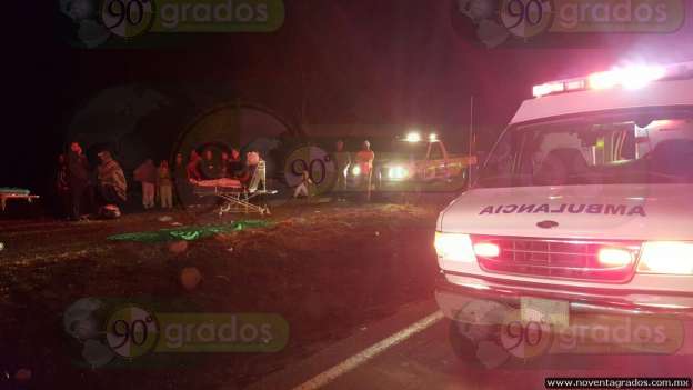 Accidente sobre la Zamora - La Piedad deja 30 lesionados - Foto 0 