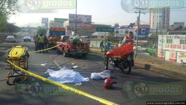 Muere motociclista en accidente sobre el libramiento, en Morelia - Foto 0 