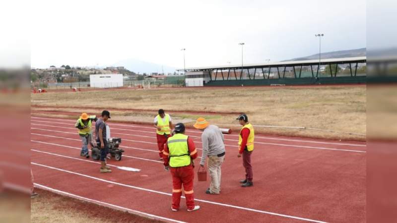Gobierno de Morelia retomó inversión en infraestructura deportiva