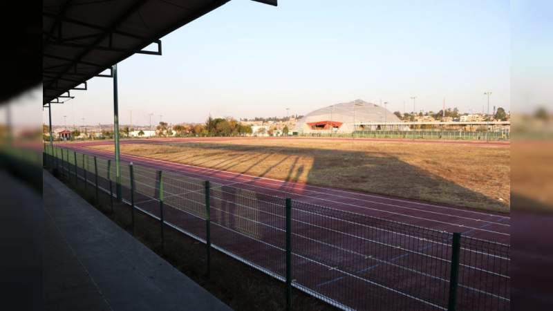 Gobierno de Morelia retomó inversión en infraestructura deportiva