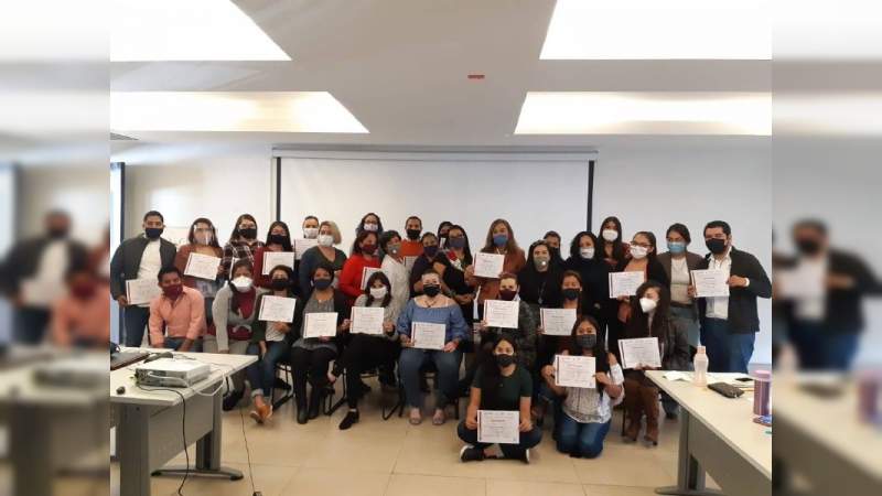 Gobierno de Morelia realizó cerca de 200 talleres con perspectiva de género 