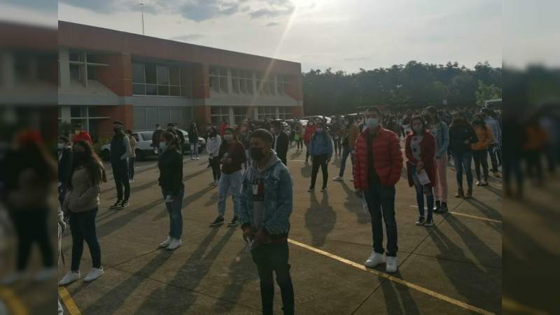 Inicia SEE, aplicación de examen de admisión en lenguas indígenas para Normal de Cherán
