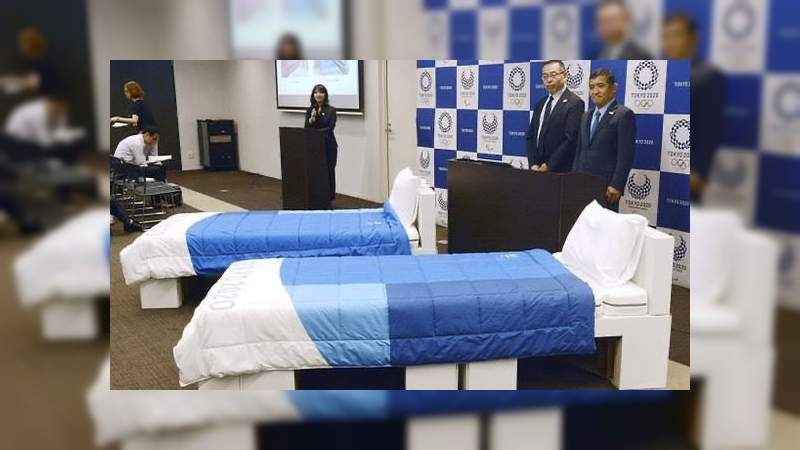 Atletas olímpicos dormirán en camas de cartón, te decimos por qué 