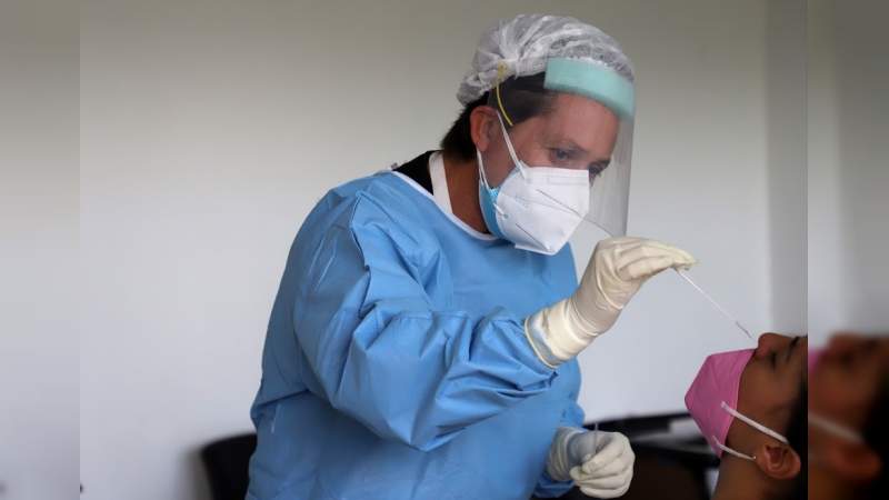 Michoacán registra una incidencia del 33% de casos positivos COVID-19