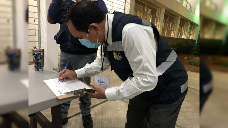 CEDH participa como observador en aplicación de examen en Escuelas Normales