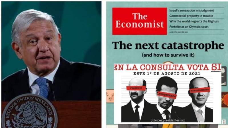 The Economist crítica duramente a AMLO y lo compara con Cantinflas 