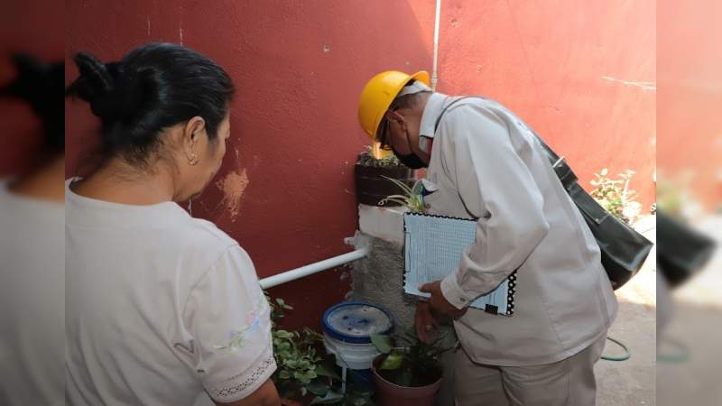 Secretaría de Salud,  ha realizado más de 675 mil acciones para combatir el dengue en Michoacán 