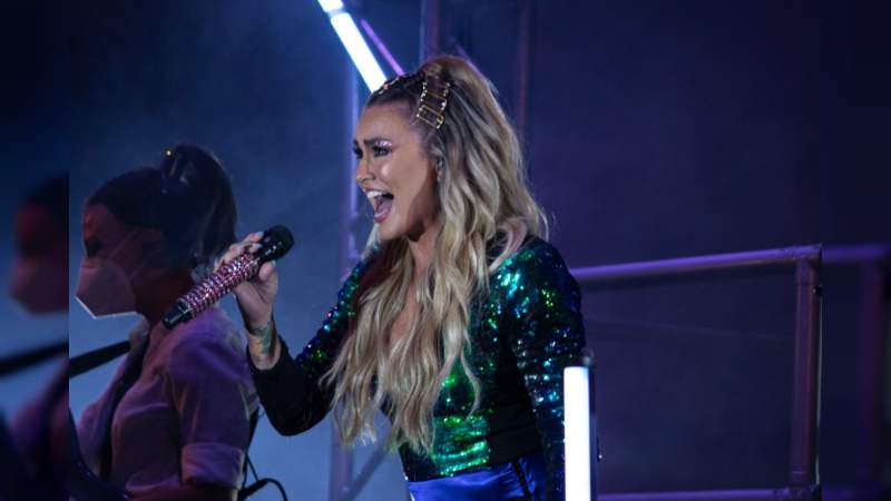 Con María José volvió el pop a Morelia, luego de 15 meses sin conciertos 