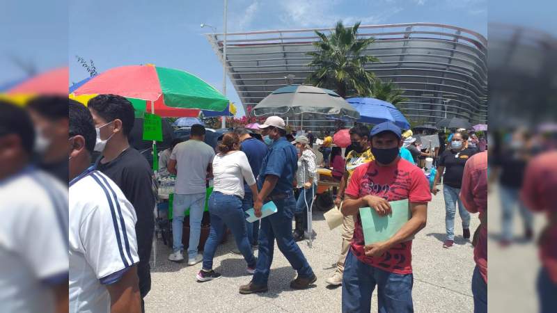 Por falta de afluencia, se suspende la vacunación de la segunda dosis en la ciudad de Morelia, Michoacán