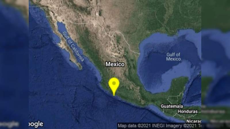 Se registra sismo de 5.1 en Michoacán 