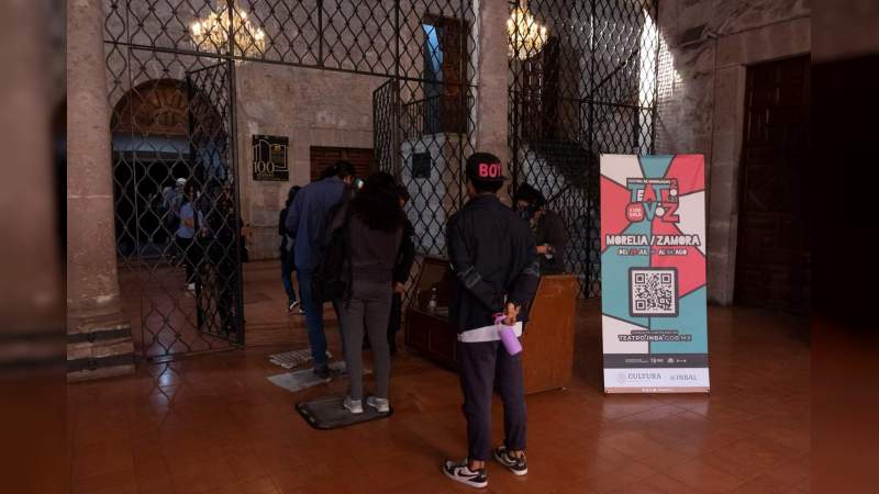 Da inicio Festival de monólogos “Teatro a una sola voz" en Michoacán 