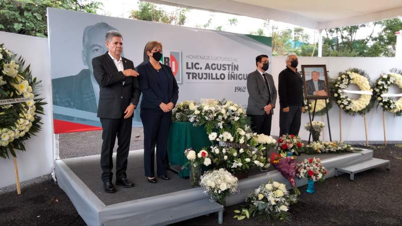 PRI Estatal despide a Agustín Trujillo Íñiguez 