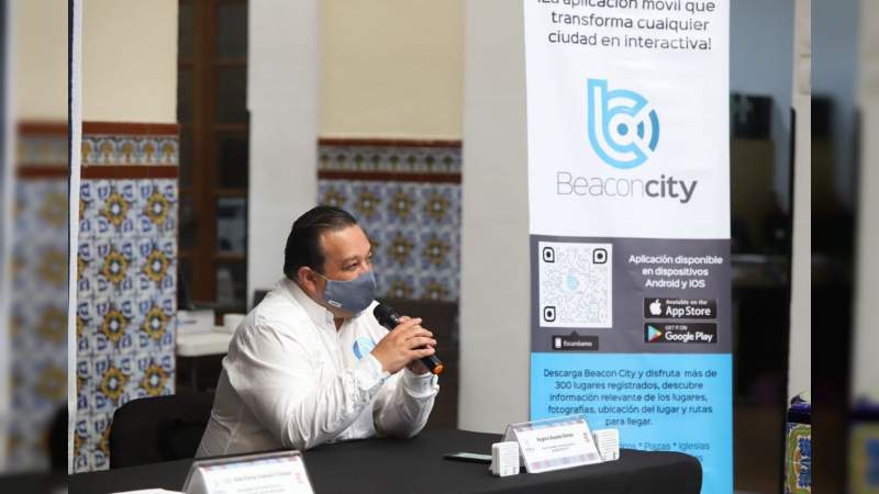 Morelia ya es zona de “Beacons”, permitirán conocer comercios y puntos de atractivo turístico 