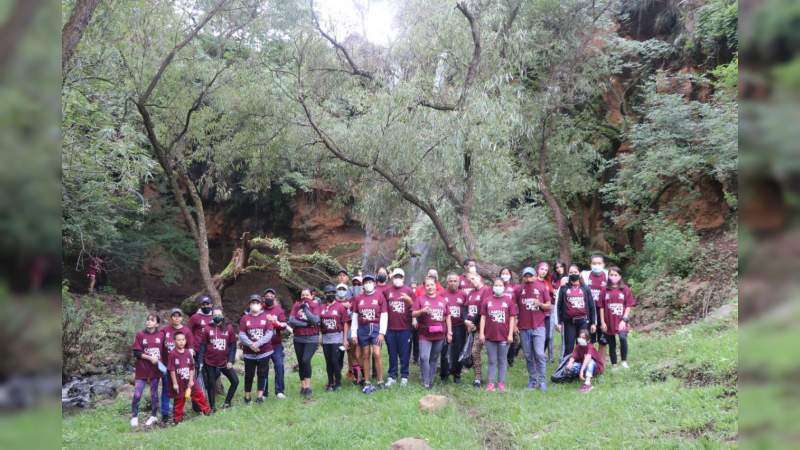 Llega serial ‘Camina tu Tenencia’ a la Cascada ‘El Salto’  