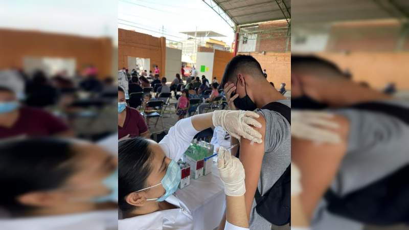 Más de 32 mil vacunas aplicadas a población de 18 a 29 años 