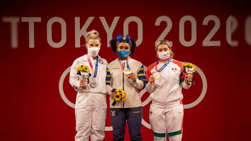 Medalla de bronce para México, por Aremi Fuentes 