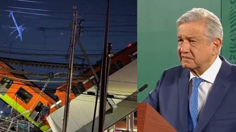 Carlos Slim va a reparar tramo de la Línea-12: AMLO 