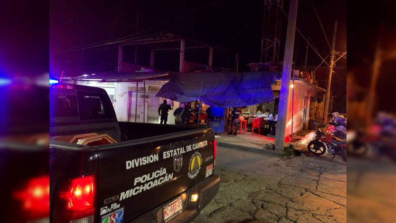 Matan a hombre en negocio de maquinitas de Uruapan, Michoacán  