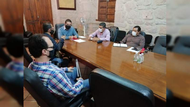 Se reúne gobierno de Morelia con Asociación de Invidentes de Michoacán 