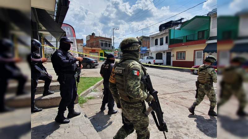 De un balazo en la cabeza matan a empleado de la frutería "Tavo" en Jacona, Michoacán 