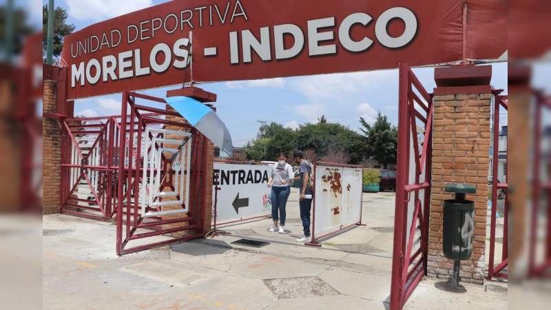 Limitará el IMCUFIDE  permisos para torneos deportivos y reforzará medidas sanitarias, en Morelia, Michoacán 